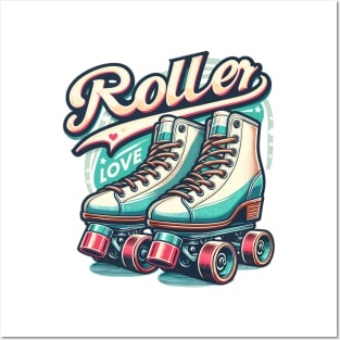 Roller Skates Posters and Art